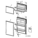 Kenmore 36339408990 doors diagram