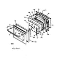 GE JKP15AA1AA door diagram