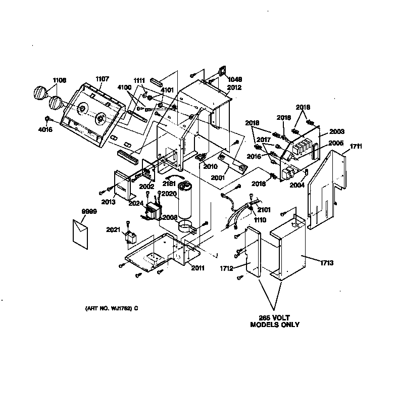 GE AZ32H07E3DM1 controls diagram