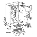 Hotpoint CTX14EYBJRAA cabinet diagram