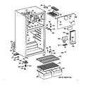 Hotpoint CTX16CYBMLWW cabinet diagram