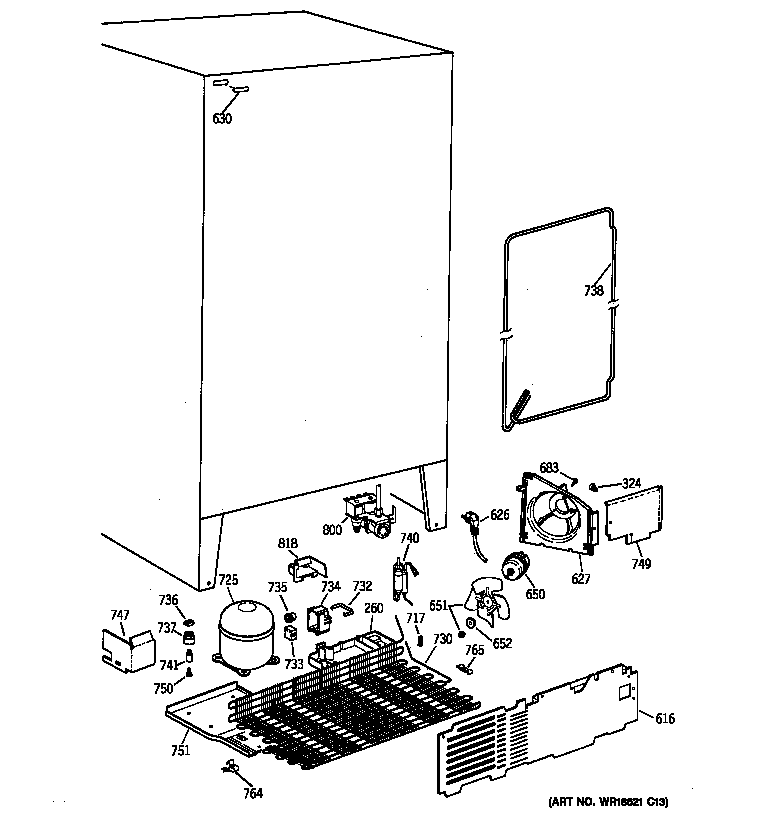 Kenmore 36358062893 unit parts diagram