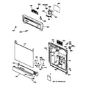 Kenmore 36314398991 escutcheon & door assembly diagram