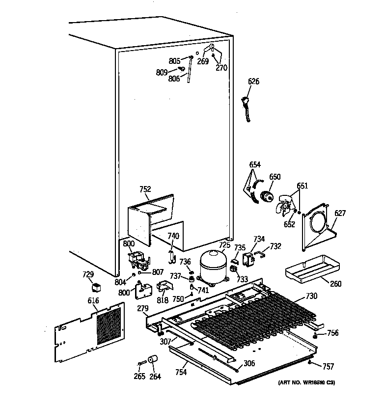 Kenmore 36358477893 unit parts diagram