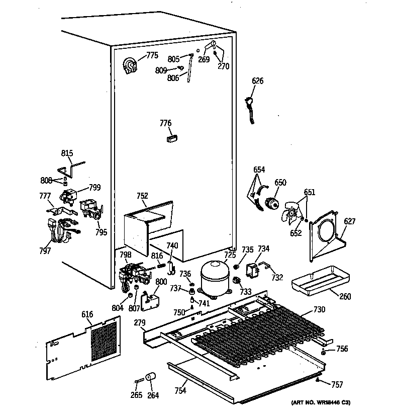 Kenmore 36358897892 unit parts diagram