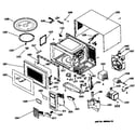 GE JES85TW02 microwave diagram