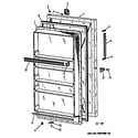 GE CAF16DMC door diagram