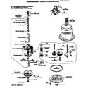 GE WWA8990SALWW transmission - complete breakdown diagram