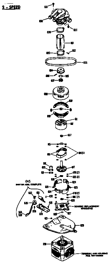 GE WWA8850SALWH 2 - speed diagram