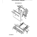 GE JGBS04EV3WH door & drawer parts diagram