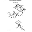 GE JGBS04GEV3AD gas & burner parts diagram