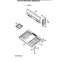 GE JGBS04GEV3AD cooktop diagram