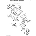 GE JGBP27GEV3WH burner & gas parts diagram