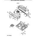 GE JGBP27GEV3WH cooktop diagram