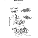 GE TBG21DAXERWW shelf parts diagram