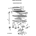 GE TBG21DAXERWW compartment separator parts diagram