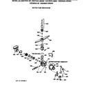 GE GSD750X-68 motor-pump mechanism diagram