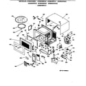GE JES632WN01 microwave diagram