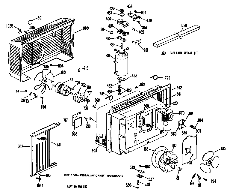 GE ATV04LAB2 chassis diagram