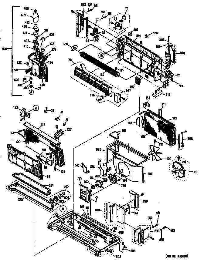 GE AZC309DBV3 chassis diagram