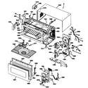 GE JEI832WN01 microwave diagram