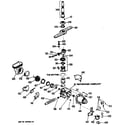 GE GSD2800S56 motor-pump mechanism diagram