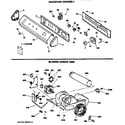 GE DDE9600RFMWW backspash assembly diagram