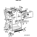 GE TBX24JISKRWH cabinet parts diagram