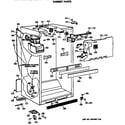 GE TBX18SISGLAD cabinet parts diagram