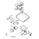 GE JGBS21PEW2WH gas & burner parts diagram