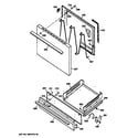 GE JGBS21PEW2WH door & drawer parts diagram