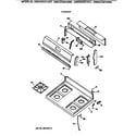 GE JGBS20GEV4WH cooktop diagram