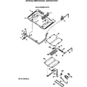 GE JGBP24GEV4WH gas & burner parts diagram