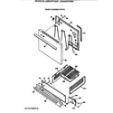 GE JGBS03PV3AD door & drawer parts diagram