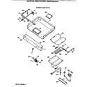 GE JGBP27SEV2WH burner & gas parts diagram