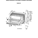 GE TBX19JIXGRAA freezer door diagram
