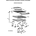 GE TBX19JIXGRAA compartment separator parts diagram