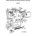 GE TBX21JAXCRAA cabinet parts diagram