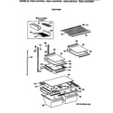 GE TBX21JAXCRAA shelf parts diagram