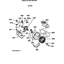 GE DDP1380TAM blower diagram