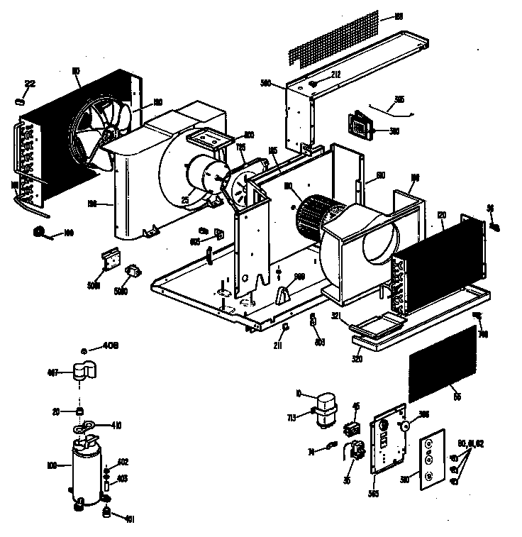 GE AVV18DBV1 chassis diagram