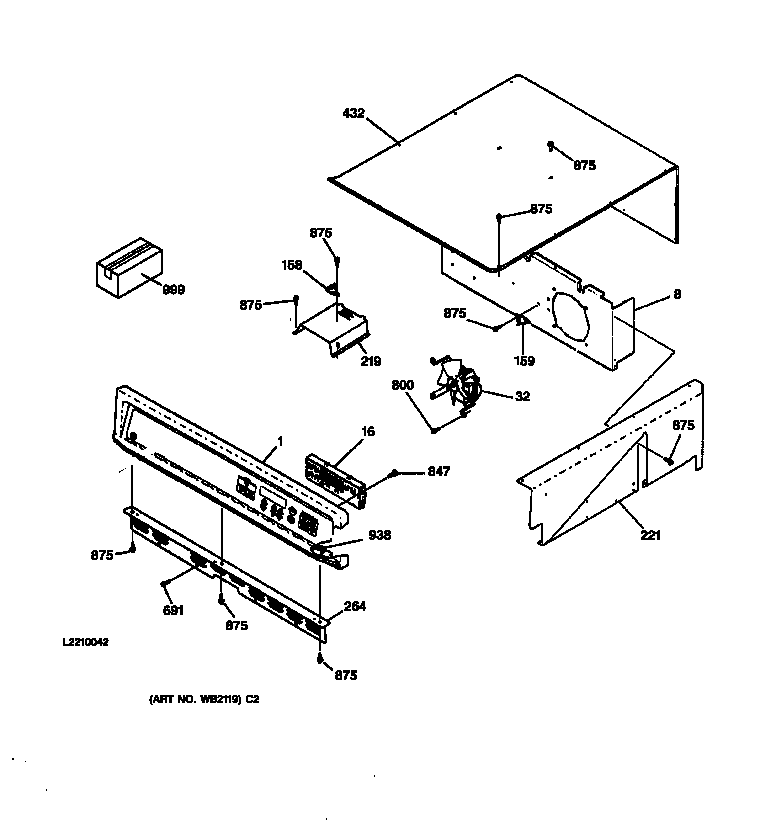 GE JCKP15BA1BB control panel diagram