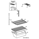 Hotpoint CTX18CABRLWW shelf parts diagram