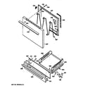 Kenmore 36271078890 door & drawer parts diagram