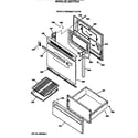 GE JBS17GV3 door & drawer parts diagram