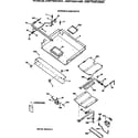 GE JGBP79GEV4BB burner & gas parts diagram