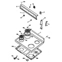 GE JBS06GS2 cooktop diagram