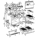 GE TBFM17VCCR cabinet diagram