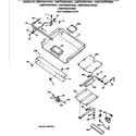 GE JGBP34GEV5WH gas & burner parts diagram
