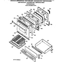 GE JGBP34GEV5WH door & drawer parts diagram